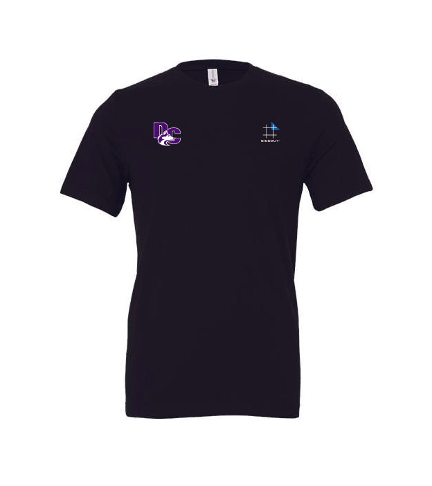 Huskies High School Volleyball Unisex Black Classic TShirt Sideout Sport