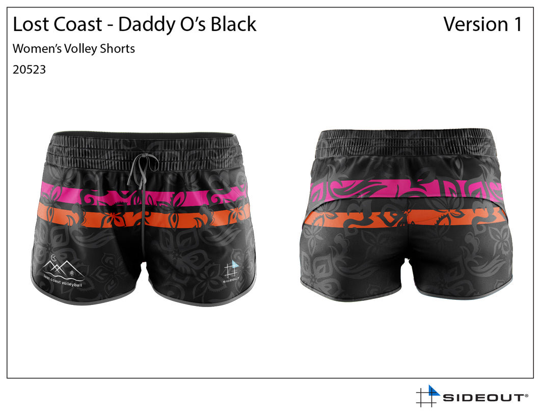 Lost Coast Volleyball Women's Volley Shorts