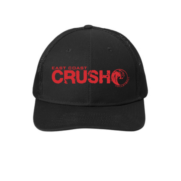 ECC Black Snapback Hat
