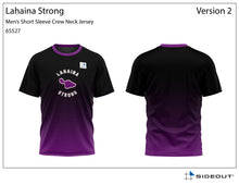 Load image into Gallery viewer, CUSTOM Lahaina Strong Volleyball Club Halftone Men&#39;s Short Sleeve Jersey - Personalized
