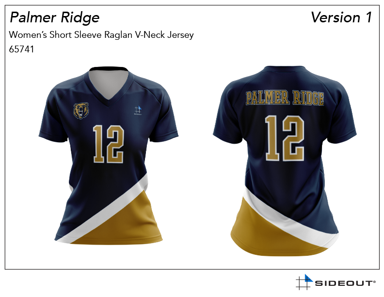 Palmer Ridge High School Girls Shortsleeve Jersey