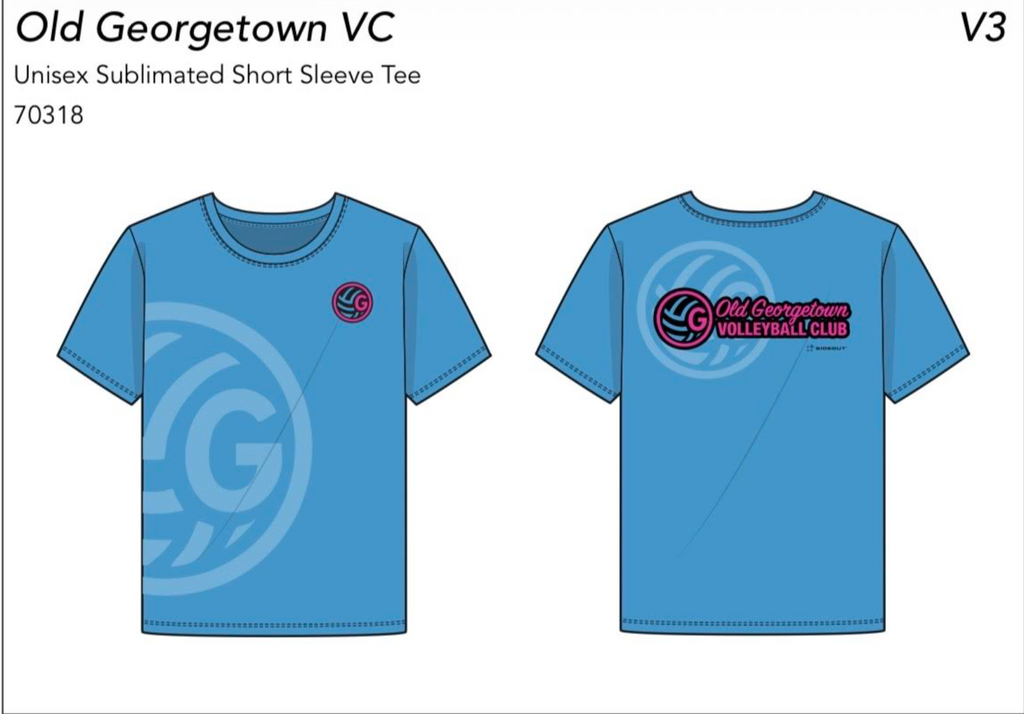 OLD GEORGETOWN UNISEX T-SHIRT