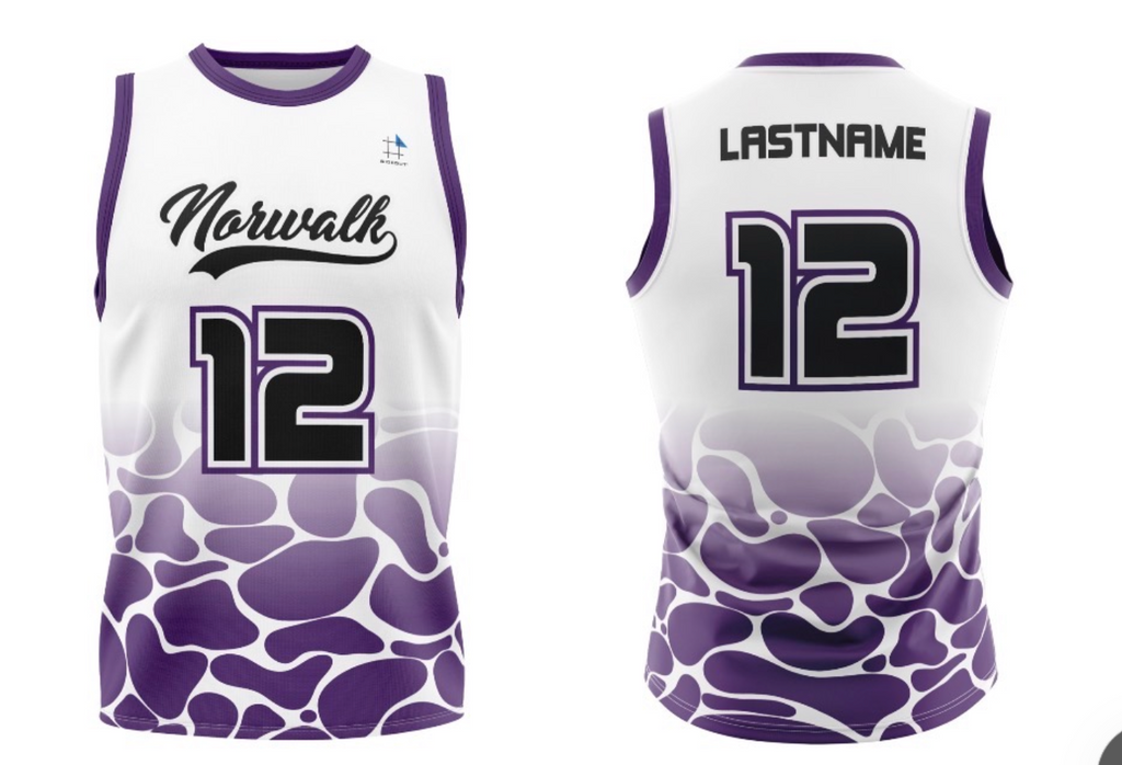 Custom Norwalk Lancers 26 Jersey