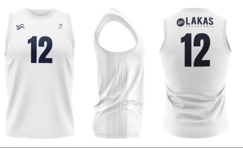 Custom LAKAS WHITE JERSEY