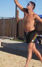 Load image into Gallery viewer, Charlie Siragusa Laser Rainbow Volley Shorts
