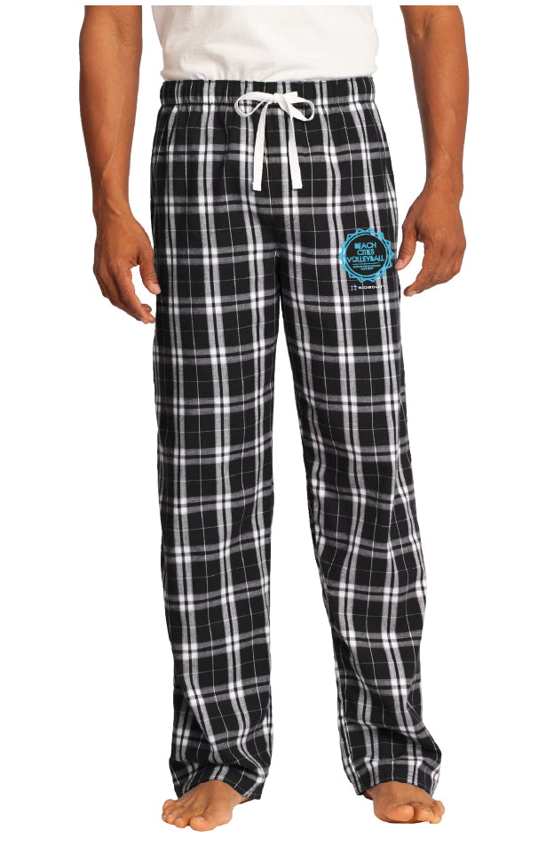 Beach Cities Volleyball Unisex Black & White Pajama Pants - PRE-ORDER BY SEPTEMBER 6th