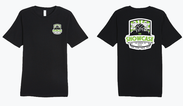 The Showcase Unisex Black T-Shirt