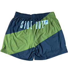 Load image into Gallery viewer, Jordan Hoppe Roots Men&#39;s Black and Olive Volley Shorts
