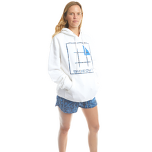 Load image into Gallery viewer, Deep Sea Blue Unisex Hooded Sweatshirt
