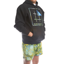 Load image into Gallery viewer, Sea Forest Batik Unisex Hooded Sweatshirt
