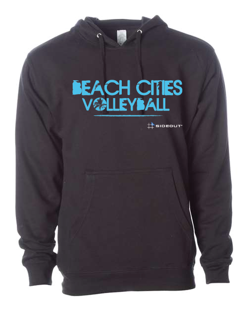 Beach Cities Volleyball Unisex Black Hoodie