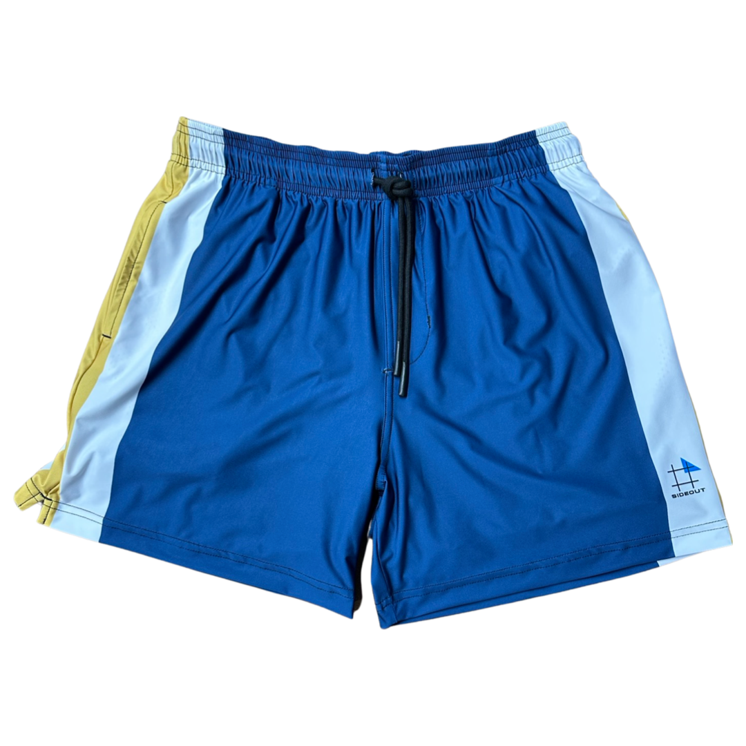 White and gold jordan 2025 shorts
