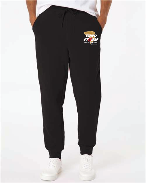 Sand Storm Volleyball Black Joggers