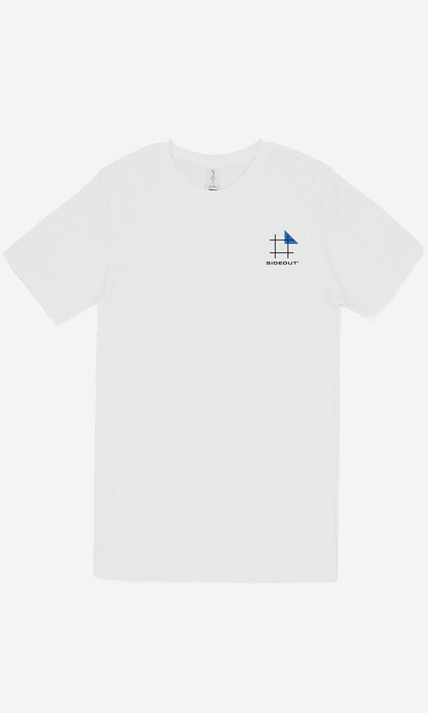 Sideout Retro Pop Art White Unisex T-Shirt