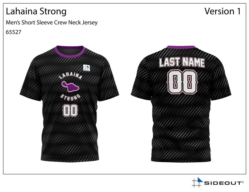 CUSTOM Lahaina Strong Volleyball Club Men's Short Sleeve Jersey - Personalized