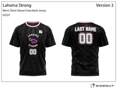 CUSTOM Lahaina Strong Volleyball Club Tribal Men's Short Sleeve